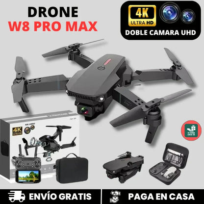 NUEVO DRONE  W8 PRO MAX 2026 CON INTELIGENCIA ARTIFICIAL