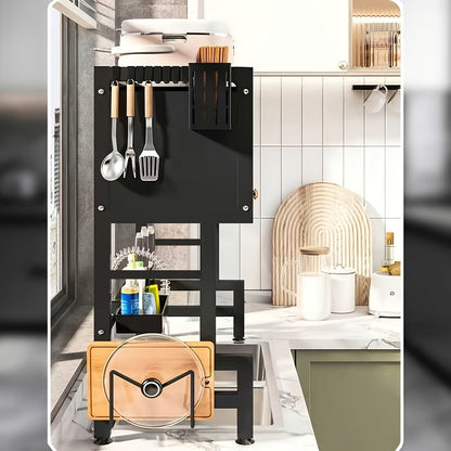 Escurridor de platos Gabinete Multifuncional 1 Nivel, Accesorio de Cocina Ideal