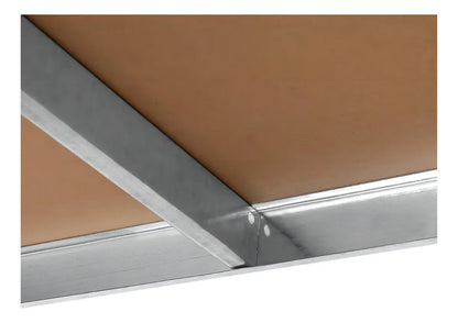 Estante Organizador Metálico Rack & Pack de 5 Niveles Ajustables, Color Gris con Acabado Mate, Alta Resistencia para , Cocina u Oficina